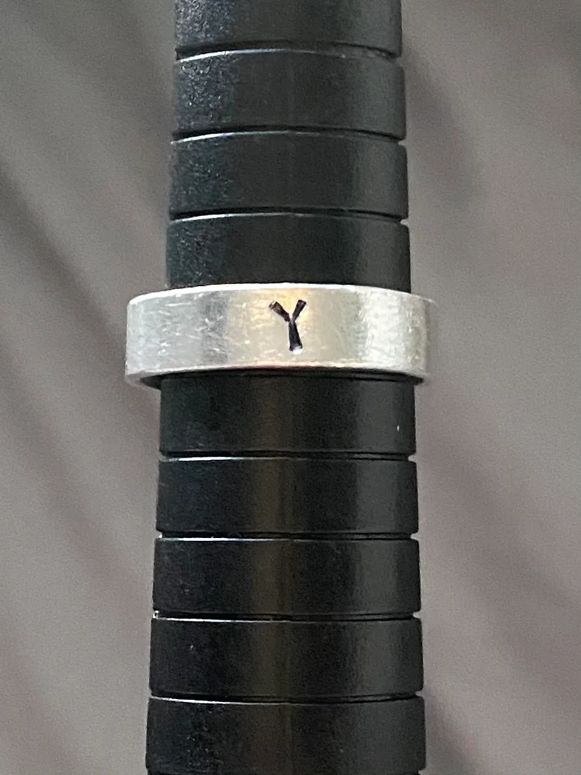 Letter Ring — view 2
