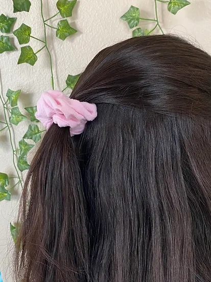 Pink Scrunchie